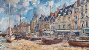 trouville sur mer fischmarkt